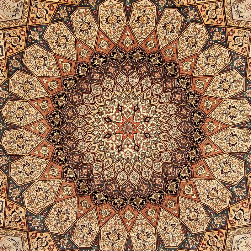 タブリーズ - 50 Raj 絨毯 343x250cm - ペルシャ絨毯