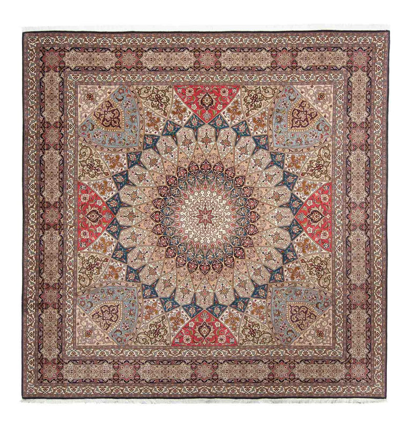 タブリーズ - 50 Raj 絨毯 253x251cm - ペルシャ絨毯