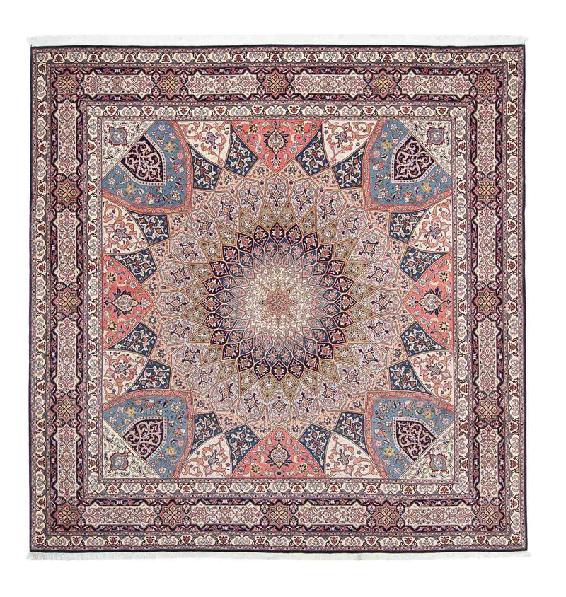 タブリーズ - 50 Raj 絨毯 257x255cm - ペルシャ絨毯