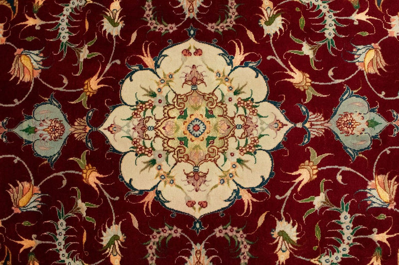 タブリーズ - 50 Raj 絨毯 150x101cm - ペルシャ絨毯