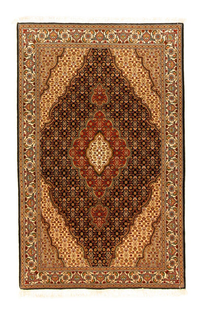 タブリーズ - 50 Raj 絨毯 100x155cm - ペルシャ絨毯