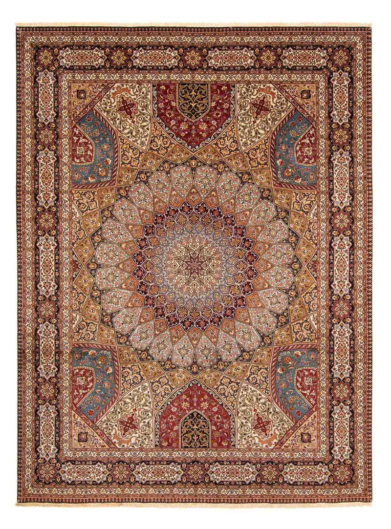 タブリーズ - 50 Raj 絨毯 396x300cm - ペルシャ絨毯