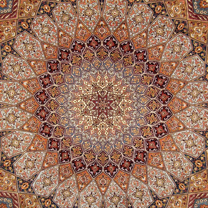 タブリーズ - 50 Raj 絨毯 396x300cm - ペルシャ絨毯