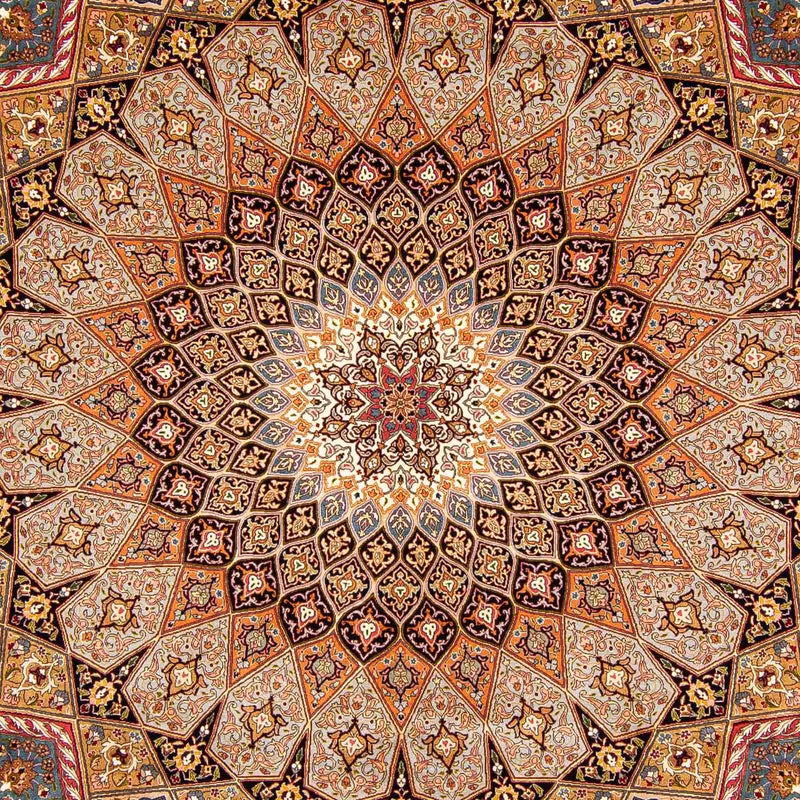 タブリーズ - 50 Raj 絨毯 400x300cm - ペルシャ絨毯