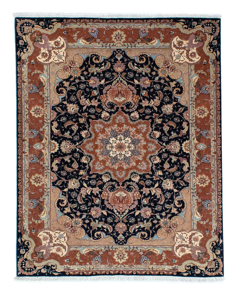 タブリーズ - 50 Raj 絨毯 200x155cm - ペルシャ絨毯