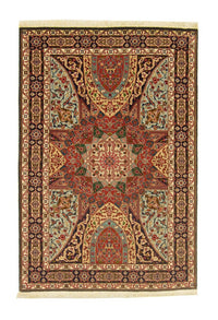 タブリーズ - 50 Raj 絨毯 151x102cm - ペルシャ絨毯 – product image