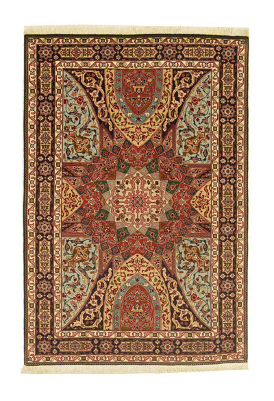 タブリーズ - 50 Raj 絨毯 102x151cm - ペルシャ絨毯