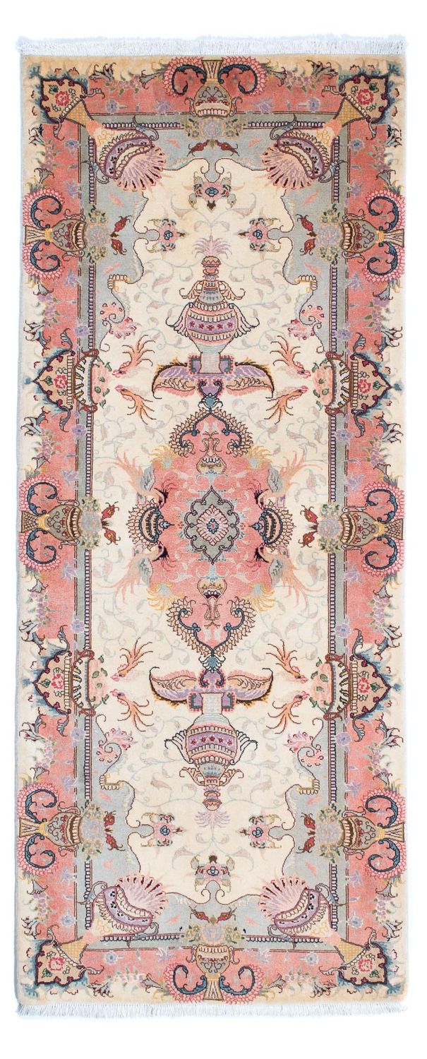 タブリーズ - 50 Raj 絨毯 203x80cm - ペルシャ絨毯