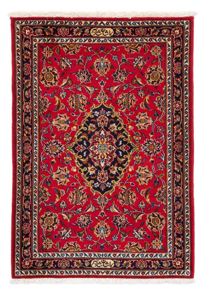 カシャーン 絨毯 118x79cm - ペルシャ絨毯