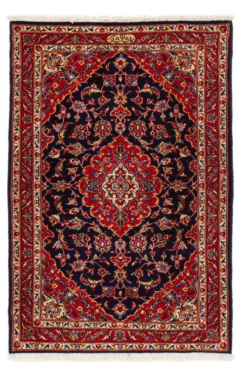 カシャーン 絨毯 121x79cm - ペルシャ絨毯