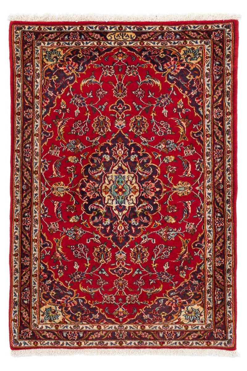 カシャーン 絨毯 118x78cm - ペルシャ絨毯