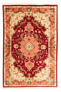 タブリーズ - 50 Raj 絨毯 78x113cm - ペルシャ絨毯 - レッド – product image