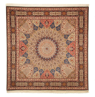 タブリーズ - 50 Raj 絨毯 253x256cm - ペルシャ絨毯