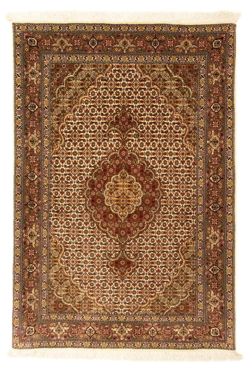 タブリーズ - 50 Raj 絨毯 126x83cm - ペルシャ絨毯