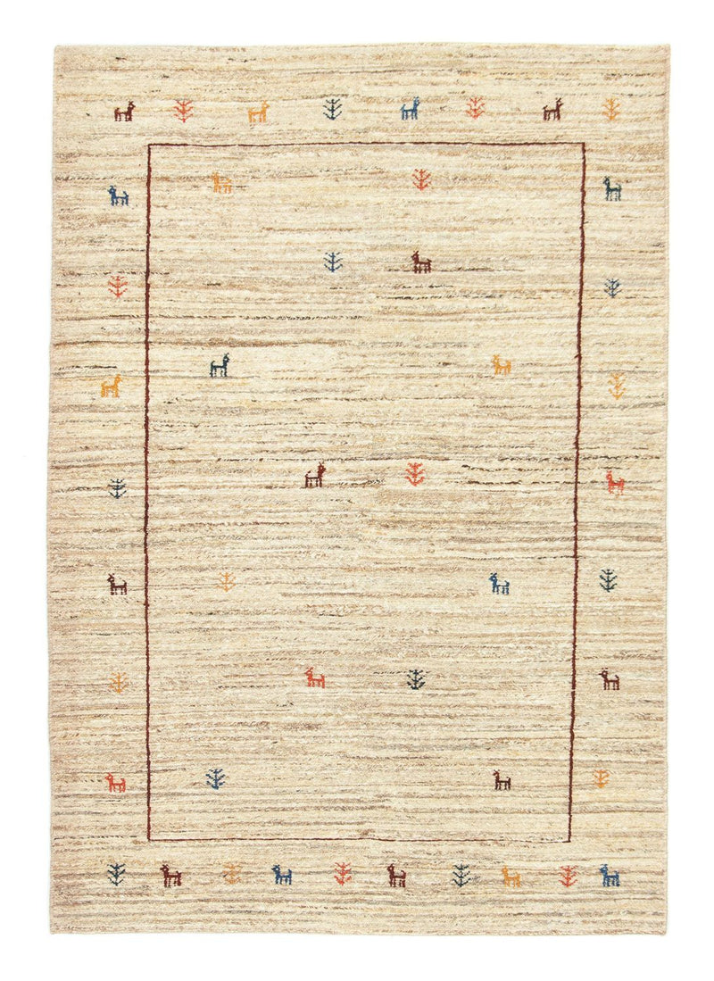 ペルシャギャベ 絨毯 174x121cm - ペルシャウールラグ
