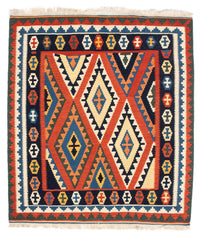 キリム ファルス 絨毯 114x102cm – product image