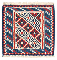 キリム ファルス 絨毯 102x103cm - ベージュ – product image