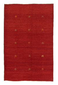 ペルシャギャベ 絨毯 186x120cm - ペルシャウールラグ – product image