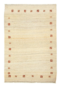 ペルシャギャベ 絨毯 184x124cm - ペルシャウールラグ – product image