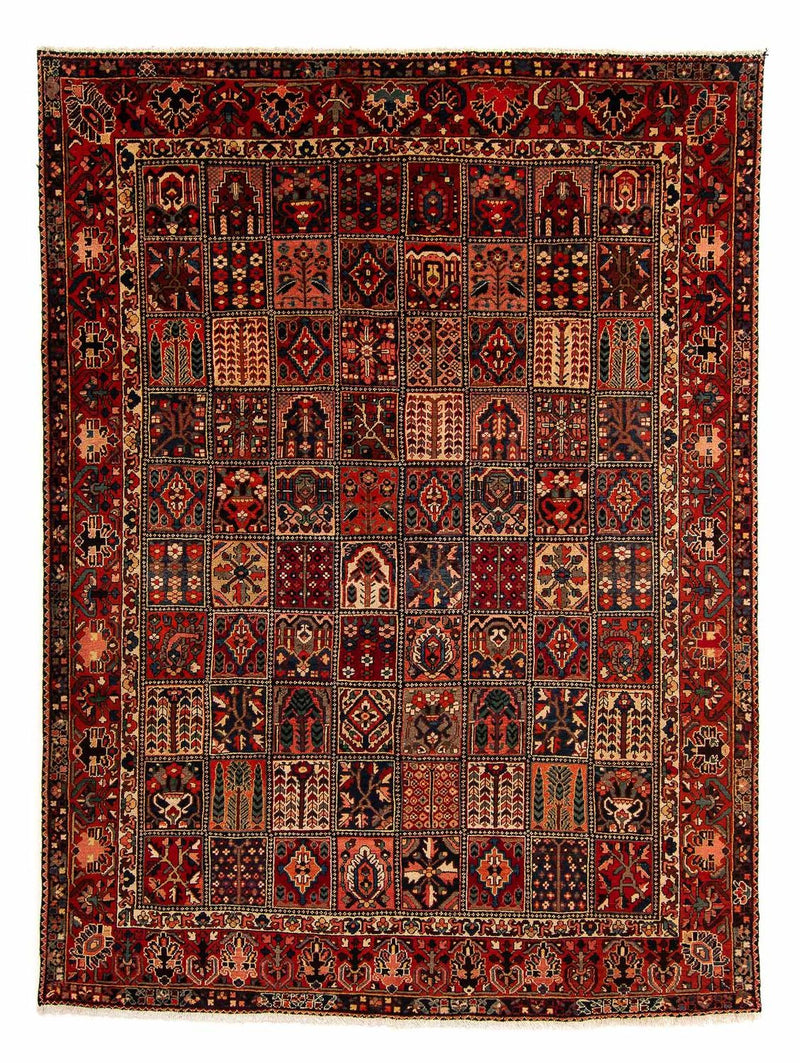 バフティアール 絨毯 351x302cm - ペルシャ絨毯