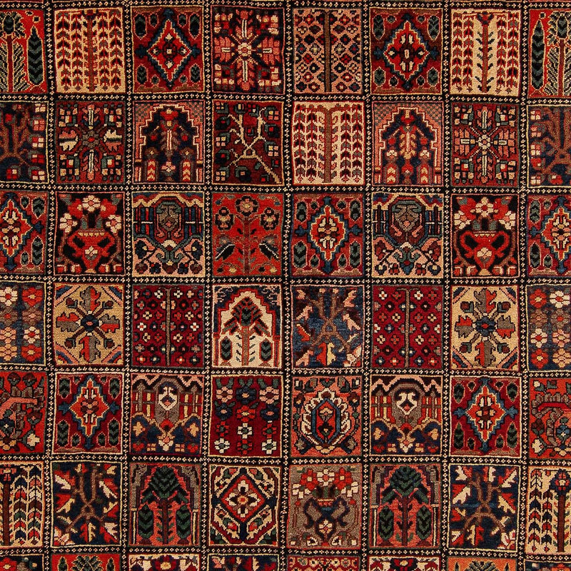バフティアール 絨毯 351x302cm - ペルシャ絨毯