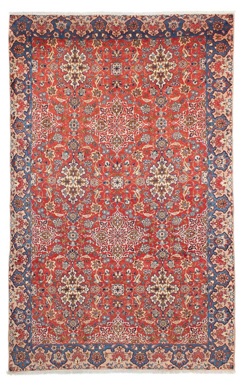 イスファハン 絨毯 322x202cm - ペルシャ絨毯