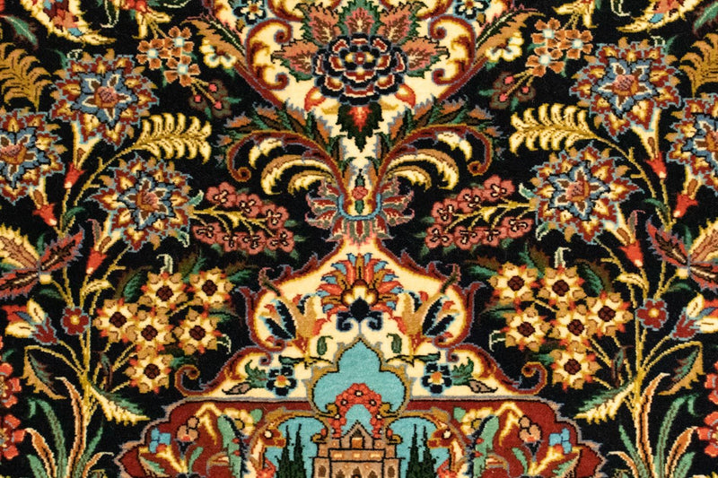 ゴム 絨毯 153x102cm - ペルシャ絨毯