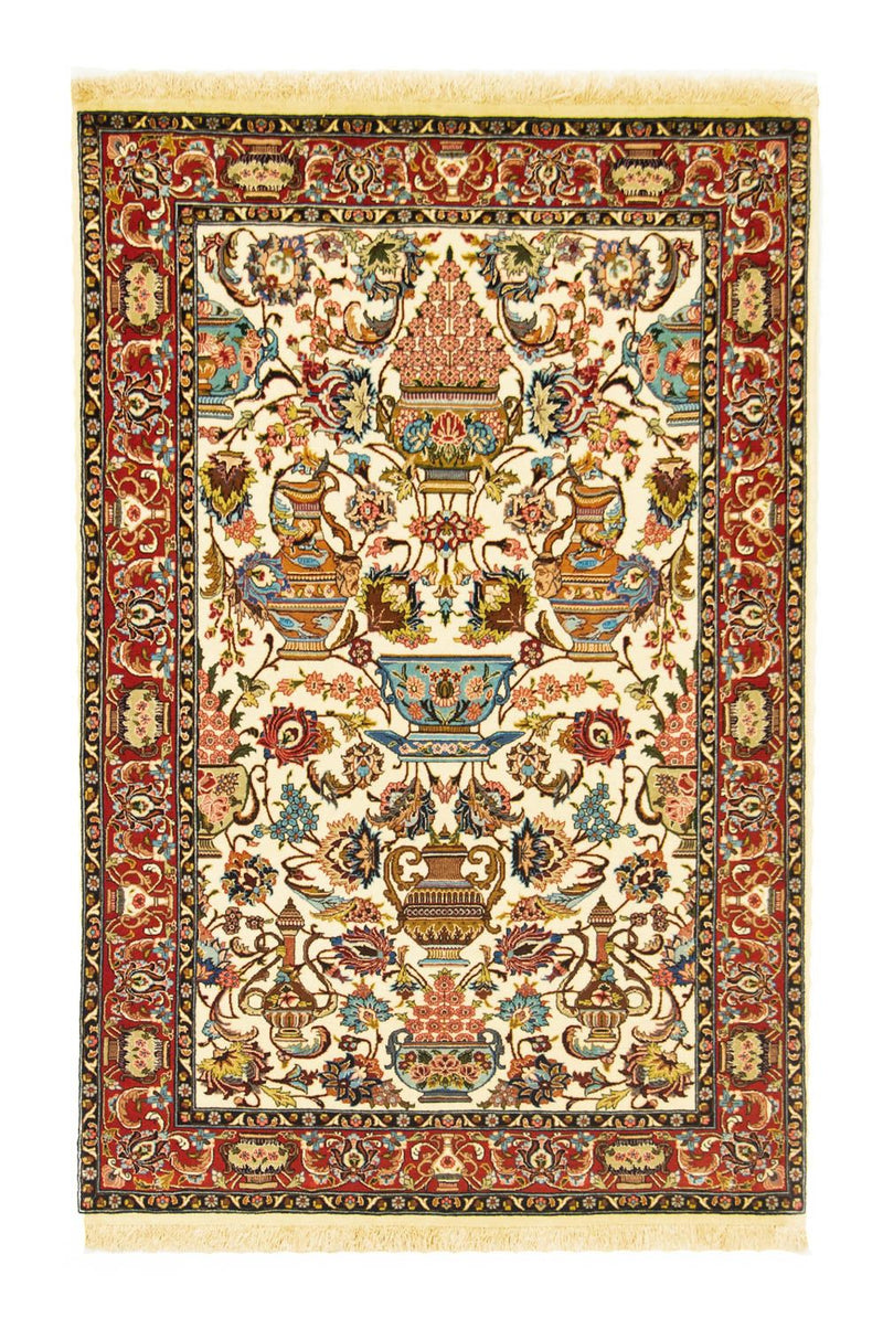 ゴム 絨毯 152x101cm - ペルシャ絨毯