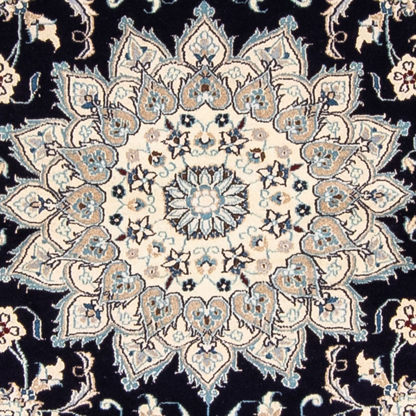 ナイン 絨毯 250x250cm - ペルシャ絨毯