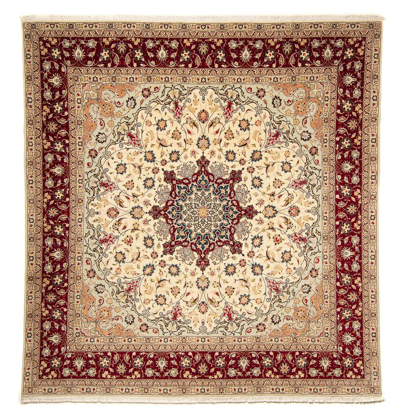 タブリーズ - 50 Raj 絨毯 258x252cm - ペルシャ絨毯