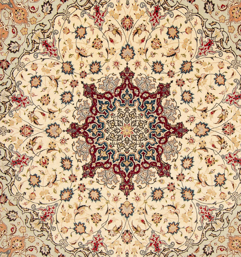 タブリーズ - 50 Raj 絨毯 258x252cm - ペルシャ絨毯