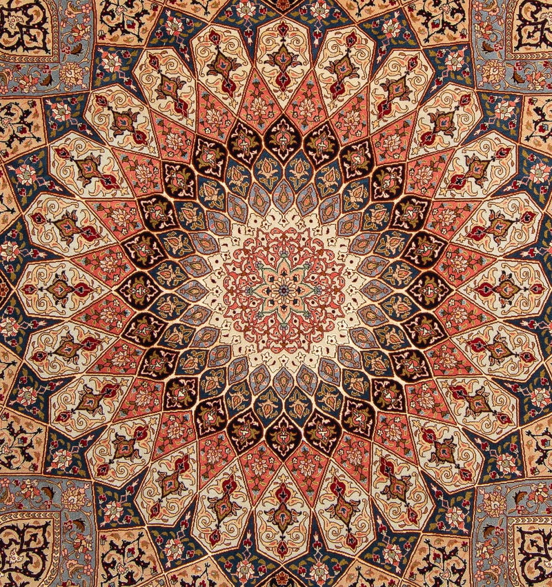 タブリーズ - 50 Raj 絨毯 258x205cm - ペルシャ絨毯