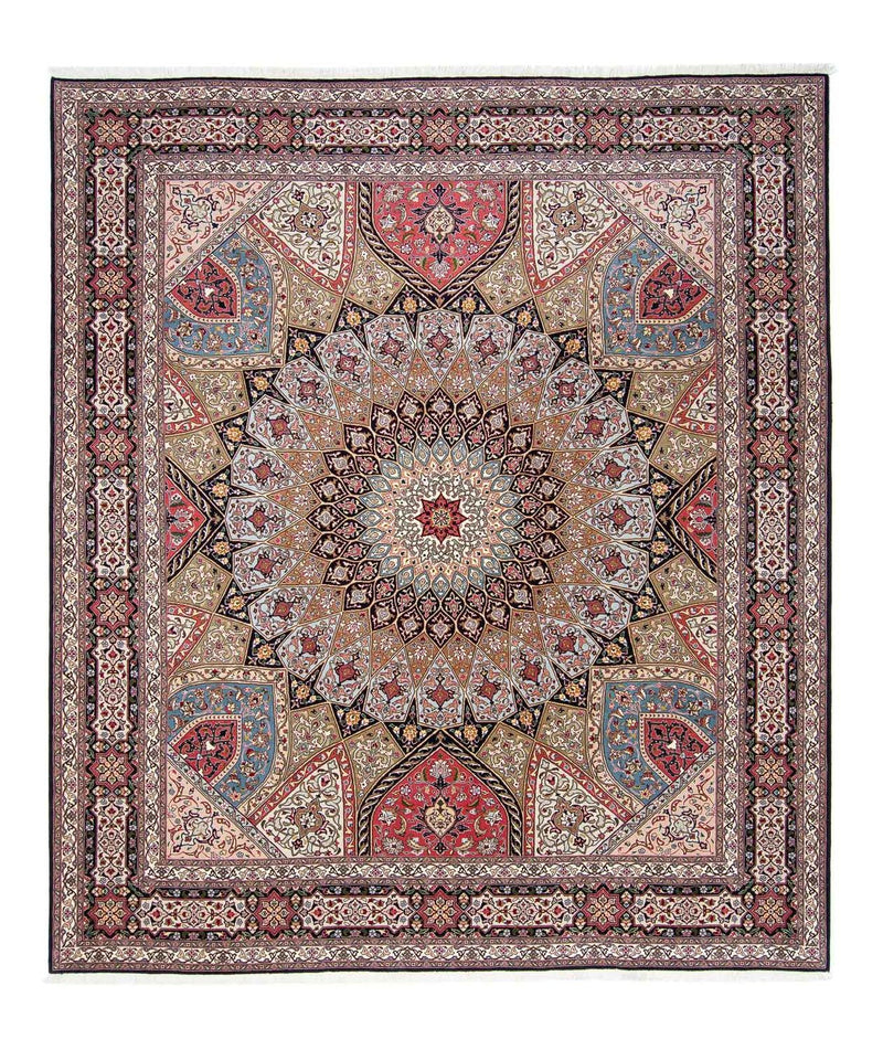 タブリーズ - 50 Raj 絨毯 297x253cm - ペルシャ絨毯
