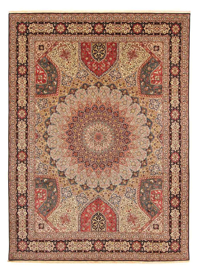 タブリーズ - 50 Raj 絨毯 398x298cm - ペルシャ絨毯