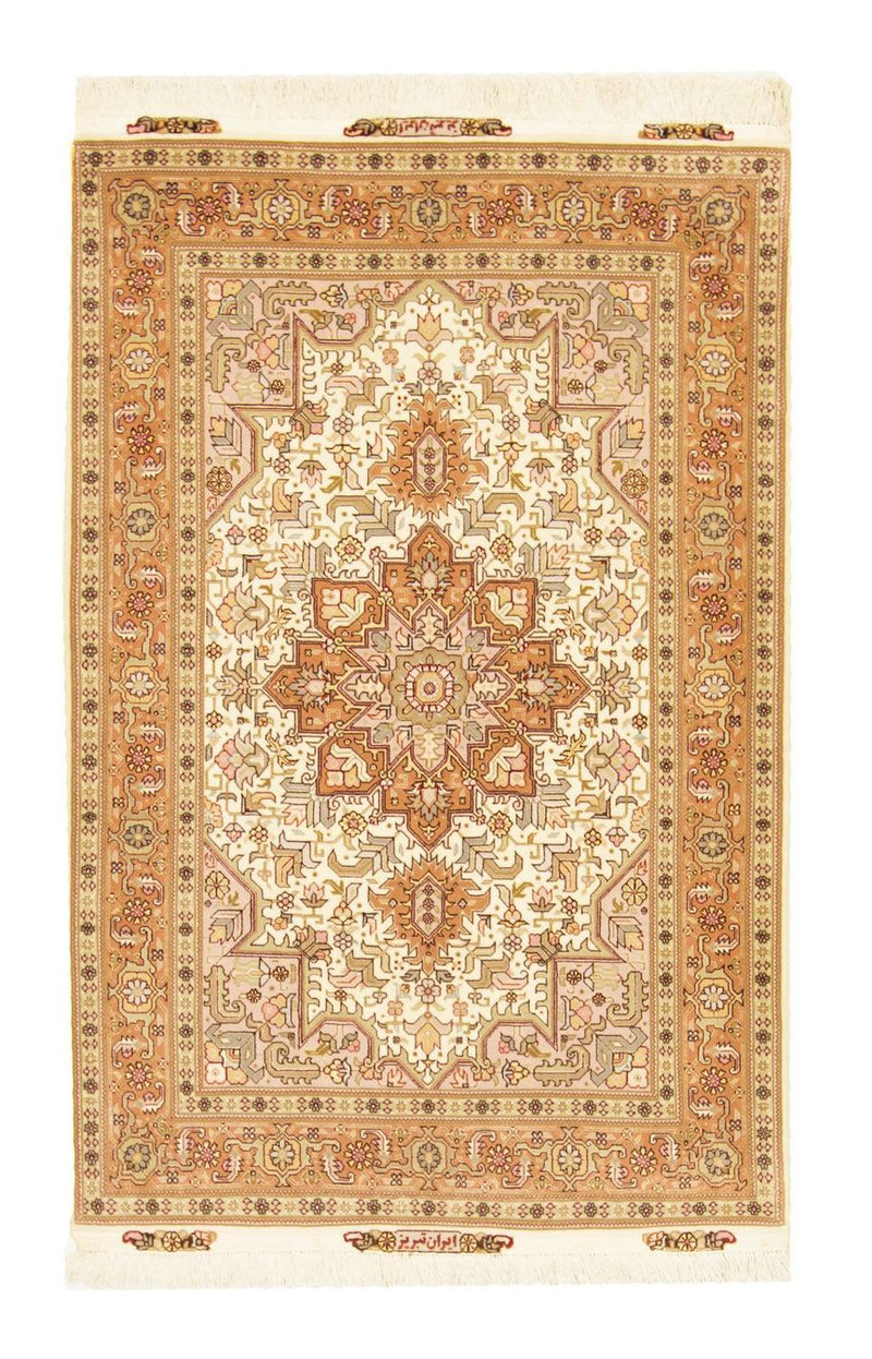 タブリーズ - 50 Raj 絨毯 156x102cm - ペルシャ絨毯