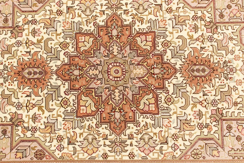 タブリーズ - 50 Raj 絨毯 156x102cm - ペルシャ絨毯