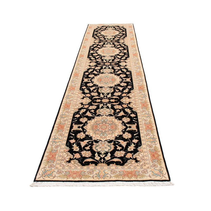 タブリーズ - 50 Raj 絨毯 417x87cm - ペルシャ絨毯