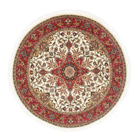 タブリーズ - 50 Raj 絨毯 148x148cm - ペルシャ絨毯 – product image