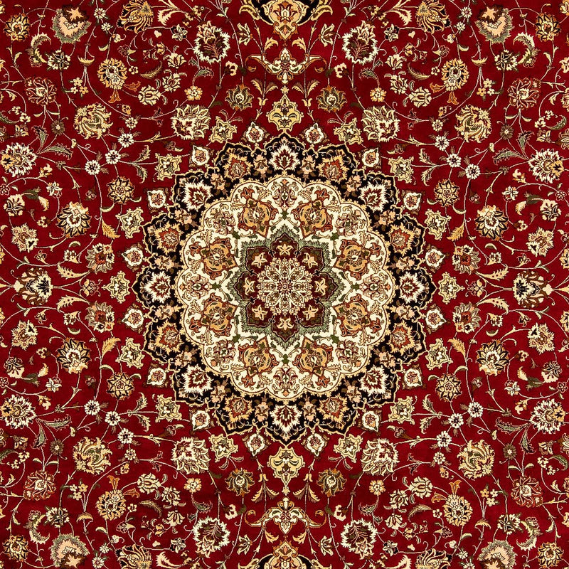 タブリーズ - 50 Raj 絨毯 354x252cm - ペルシャ絨毯