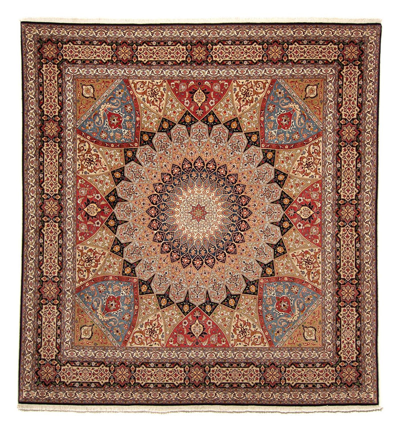 タブリーズ - 50 Raj 絨毯 264x252cm - ペルシャ絨毯