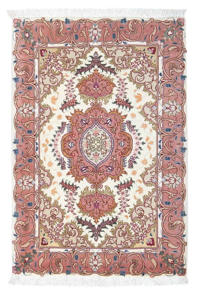タブリーズ - 50 Raj 絨毯 88x60cm - ペルシャ絨毯