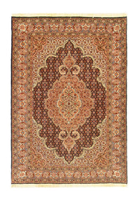 タブリーズ - 50 Raj 絨毯 145x101cm - ペルシャ絨毯 – product image
