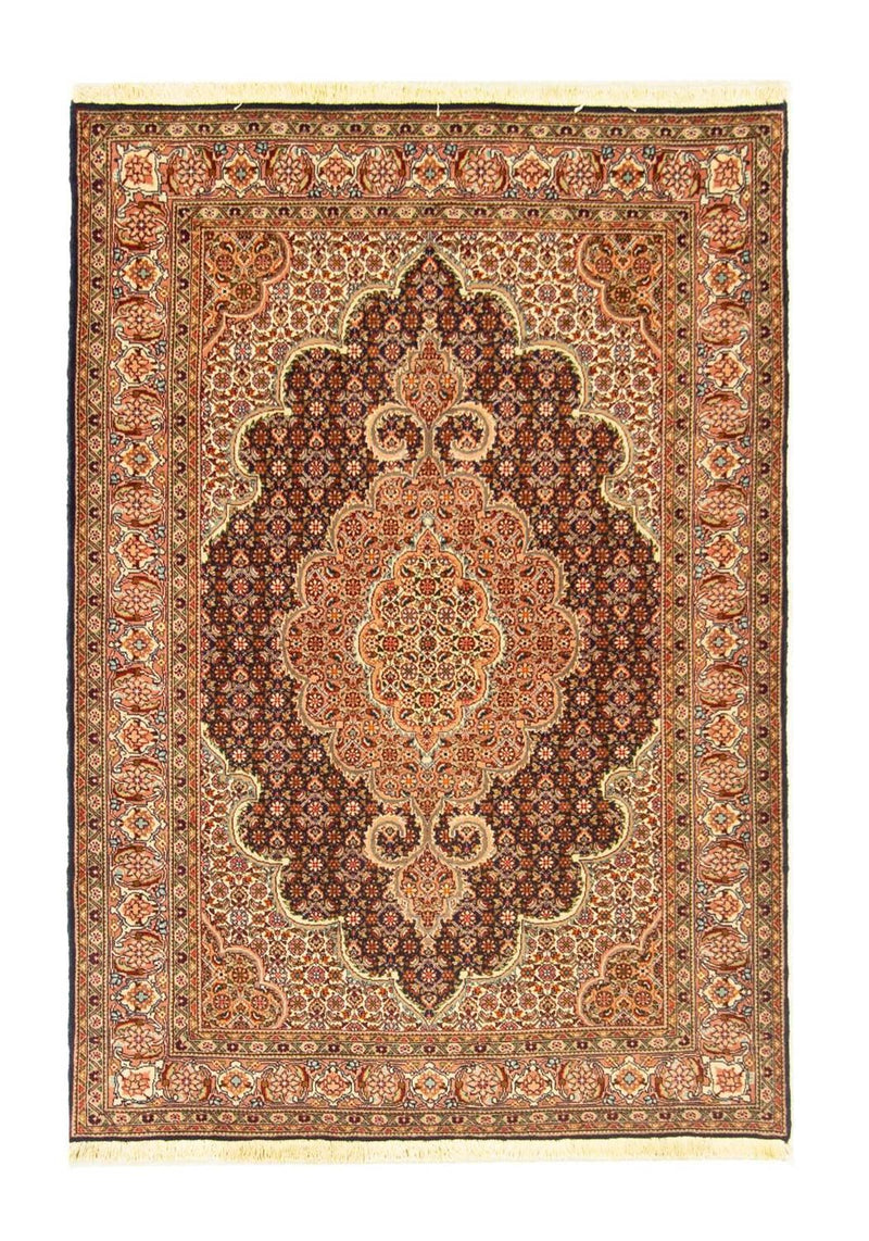 タブリーズ - 50 Raj 絨毯 145x101cm - ペルシャ絨毯