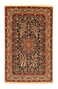 イスファハン 絨毯 155x103cm - ペルシャ絨毯 – product image