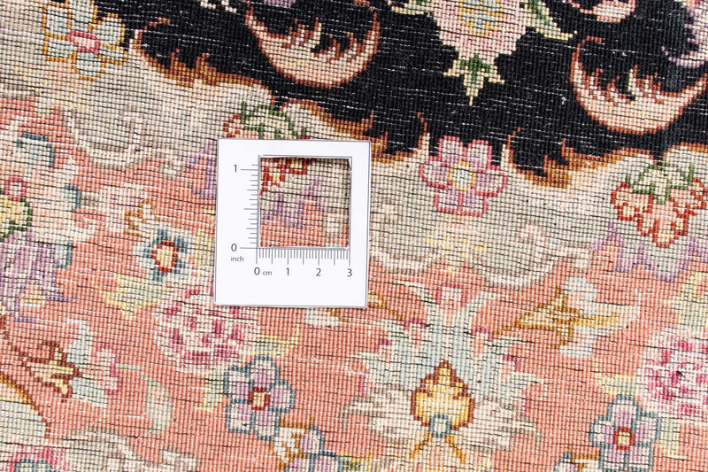タブリーズ - 50 Raj 絨毯 100x100cm - ペルシャ絨毯