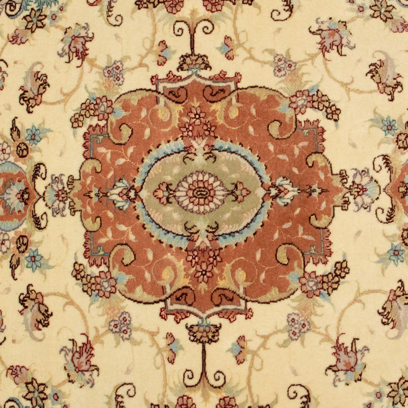 タブリーズ - 50 Raj 絨毯 143x102cm - ペルシャ絨毯