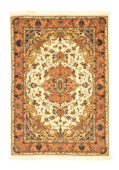タブリーズ - 50 Raj 絨毯 103x148cm - ペルシャ絨毯