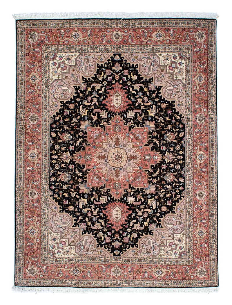 タブリーズ - 50 Raj 絨毯 196x152cm - ペルシャ絨毯