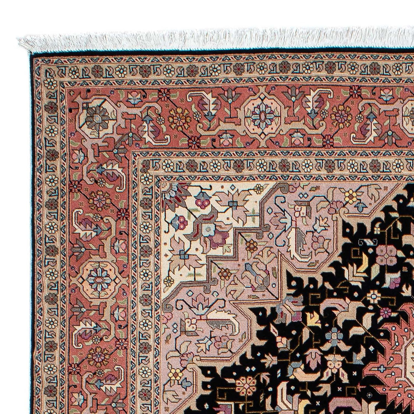 タブリーズ - 50 Raj 絨毯 196x152cm - ペルシャ絨毯