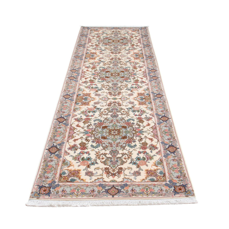タブリーズ - 50 Raj 絨毯 355x92cm - ペルシャ絨毯